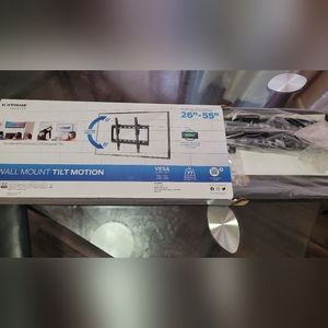 Black 26"-55" tv wall mount (tilt motion)